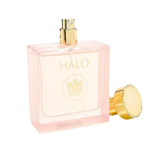 Tova Halo Eau de Parfum - Floral Gourmand Women's Perfume with Jasmine, Coconut & Amber - 3.4 fl oz