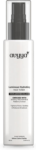 Regine Switzerland Luminous Hydrating Face Toner - Ginseng & Niacinamide for Dull Skin | Pore Tightening & Brightening - 3.38 fl oz
