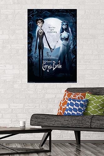 Tim Burton's The Corpse Bride Wall Poster - 22.375 x 34 Inches Unframed Premium Version