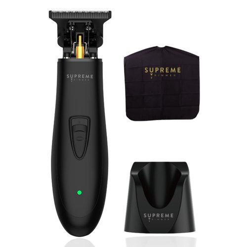 Supreme Trimmer T Shaper - Cordless Quiet Beard & Hair Trimmer for Men | 120 Min Runtime, Zero-Gap Blade | Perfect for Sensitive Skin & Kids | Model ST5206