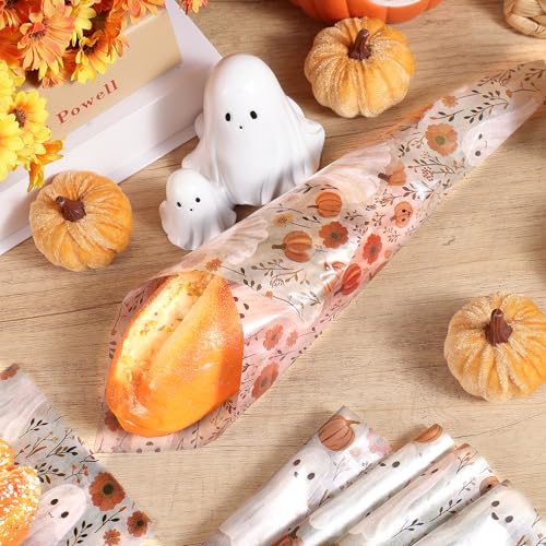 150 Sheets Boho Ghost Wax Paper for Food Wrapping Halloween Party Supplies