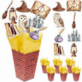 Wizard Party Centerpieces Set for Birthday Halloween Event - 84 Pieces