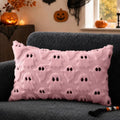 Pink Ghost Plush Halloween Pillow Cover 12x20 Inches - DFXSZ Variation of THIS listing