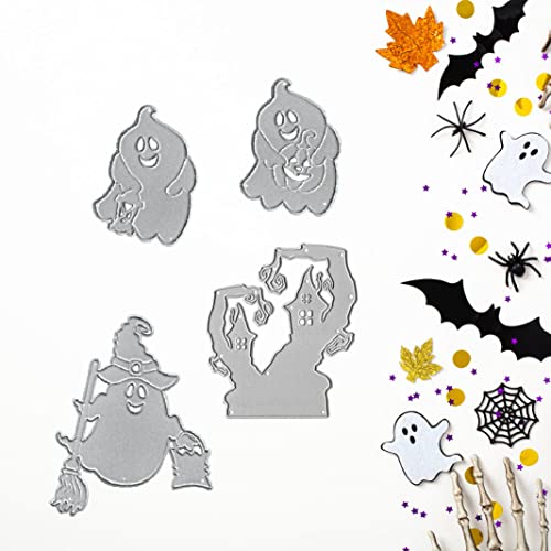 Halloween Die Cuts for Card Making and Scrapbooking - Castle & Ghost Designs
