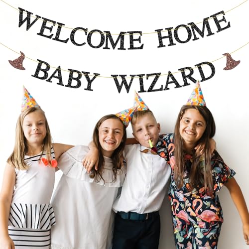 Magical Wizard Baby Shower Banner - Gender Reveal & Party Decor