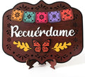 Day of the Dead Skeleton Wooden Table Centerpiece Sign - Dancing Skeleton Variation