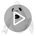 Inflatable Ghost Decoration for Halloween Yard & Indoor Outdoor Decor 27.5 Inch