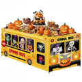 Halloween Ghost School Bus Tablecloth - 5.5 Ft Rectangular Polyester Decoration