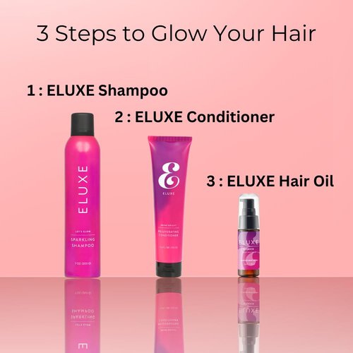 ELUXE Hair Oil - Smooth & Moisturize | Fight Frizz & Hydrate Damaged Hair | 1 fl oz (Pack of 1)