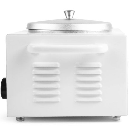 600ml Professional Single Pot Wax Warmer, Electric Depilatory Heater Machine with Adjustable Temperature for Hair Removal & Facial Spa, Includes 50 Wax Sticks & 20 Collars