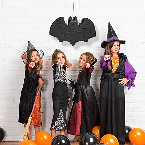 Bat Piñata for Parties - 16.9 x 11.02 x 3.54 Inches, Mexican & Halloween Decorations