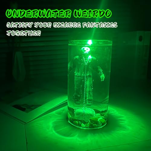 Horror Water Lamp - Jason Voorhees Crystal Lake Decor with LED Light