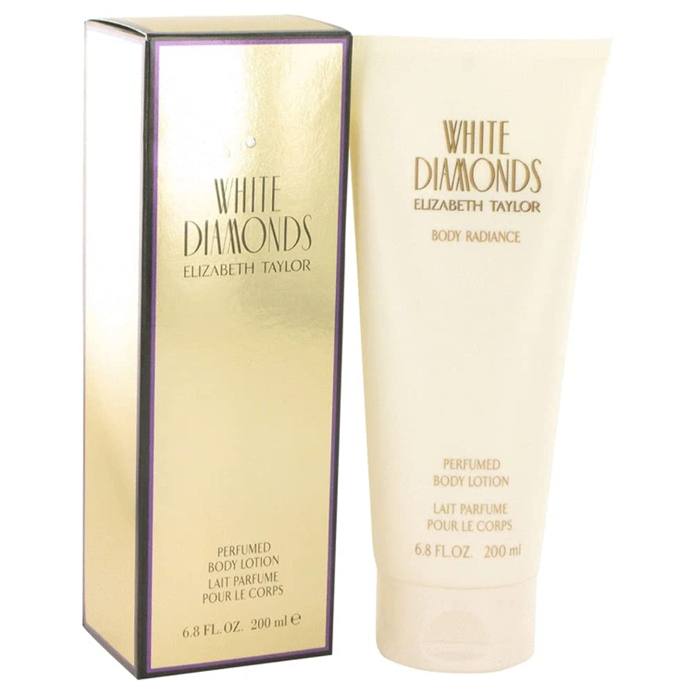 White Diamonds by Elizabeth Taylor - Luxurious Body Lotion for Women | 6.8 Ounce