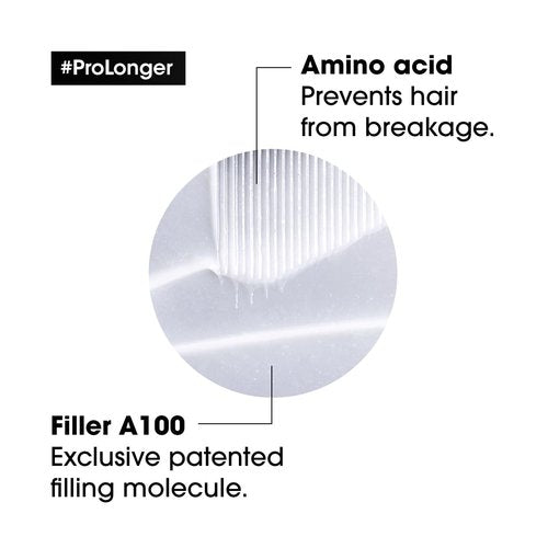 L'Oréal Professionnel Paris Pro Longer Mask - Reduces Breakage & Split Ends for Fine Hair | Adds Softness & Shine