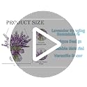Lavender Flower Stained Glass Window Suncatchers - Indoor Wall Decor, Gift Idea
