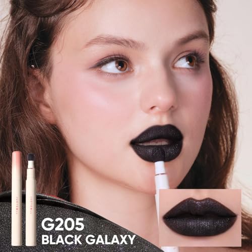 Matte Lip Cream G205 Black Galaxy - Long-Lasting Velvet Lipstick