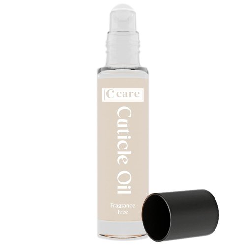 C CARE Fragrance-Free Cuticle Oil - Natural Hydrating Nail Treatment for Damaged Skin | 10ml