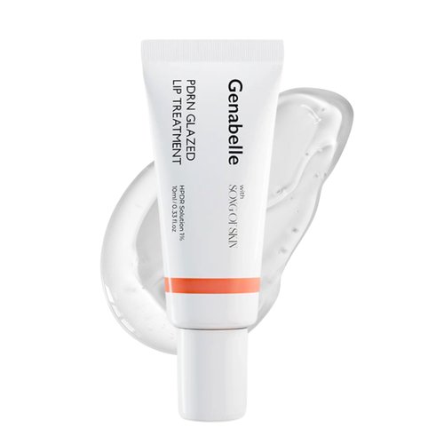 Genabelle PDRN Glazed Lip Treatment - Hydrating Lip Balm with PDRN & Peptides for Glossy, Soft Lips - 0.33 fl oz