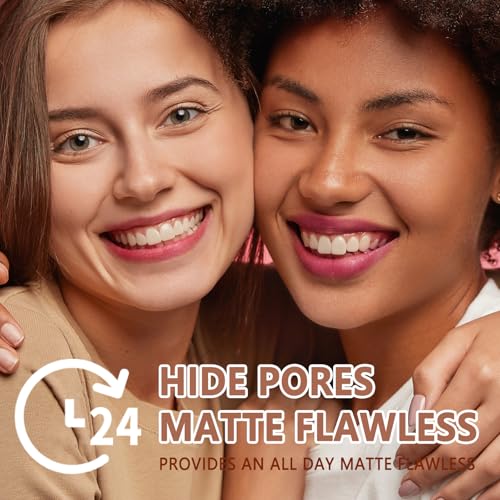 Oil Control Face Pressed Powder Compact - Natural Beige, Matte Finish