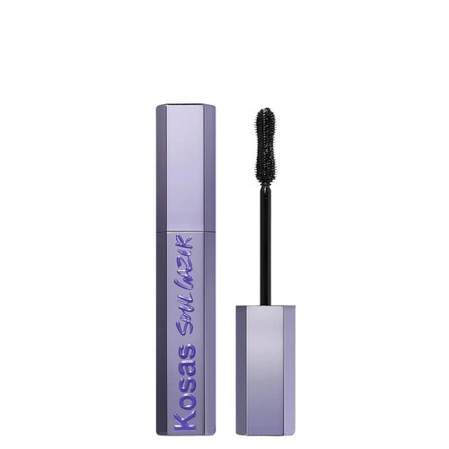 Kosas Mini Soulgazer Mascara - Lengthening & Lifting, Smudge-Proof 2-in-1 Lash Serum, Vegan & Sensitive-Eye Safe