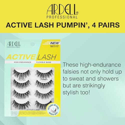 False Eyelashes Waterproof & Sweat-Proof Light Volume 4 Pairs