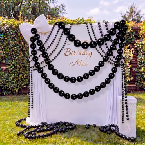 Halloween Black Pearl Balloon Garland Arch Decoration - Variation of THIS listing