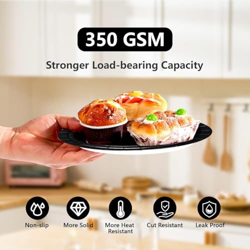 350Pcs Orange and Black Party Supplies Set for 50 Guests | Disposable Tableware Kit