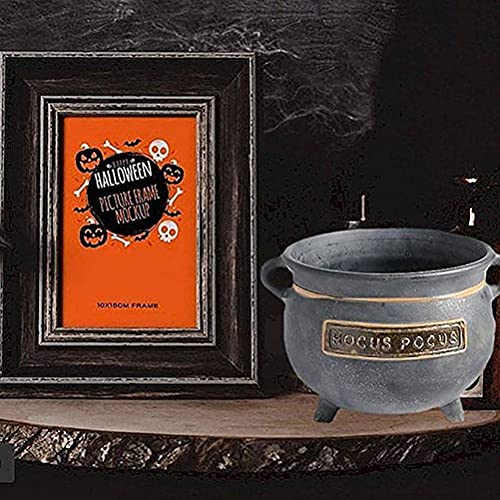 Halloween Cauldron Snack Bowl Stand - Fruit Basket & Party Decor