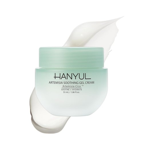 HANYUL Artemisia Soothing Gel Cream - Hydrating Moisturizer with Centella Asiatica & Niacinamide | 1.86 fl. oz.