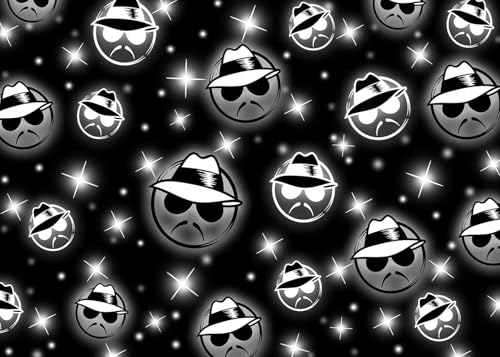 8x6FT Black Glitter Backdrop for Photography and Party Decor - Early 2000s Style - Kids Birthday, Cholo Theme Banner