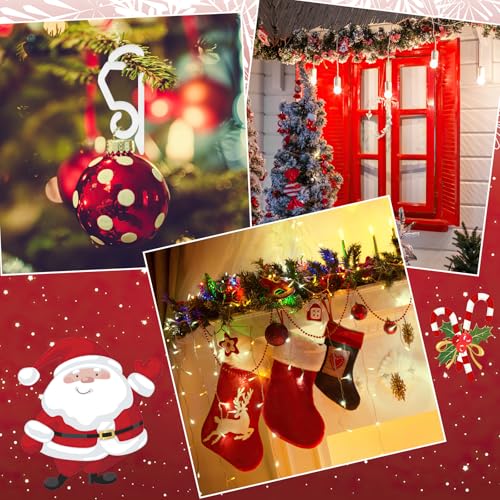 120 Pcs Outdoor Gutter Light Clips for Christmas & Holiday Decorations