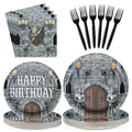 Medieval Castle Birthday Party Decorations Set for Kids - Serves 24 - Castle Theme