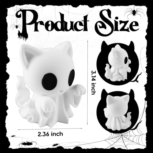 Halloween Ghost Figurine Decorations - Spooky Indoor Ornament