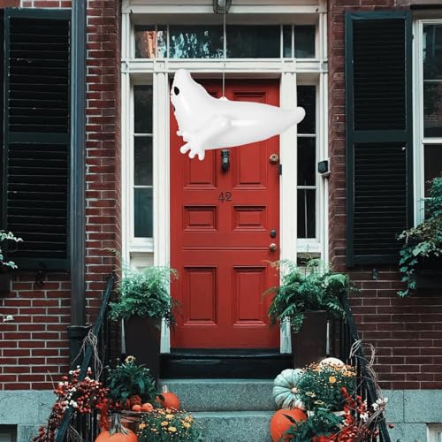 Inflatable Ghost Decoration for Halloween Yard & Indoor Outdoor Decor 27.5 Inch