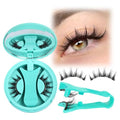 Sweety Magnetic Eyelashes with Applicator - Reusable Cat Eye & Manga Lashes, No Glue, Gift-Ready