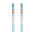 Tazrigo 2pcs 14G Emergency First Aid Kit Tension Pneumothorax Thoracic Needle Chest Decompression Needles Body Piercing Needle
