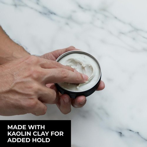 London Grooming Company Hair Clay for Men - Firm Matte Finish, All-Day Hold | Easy Wash Out | 1.7 Fl Oz (50ml)