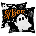 Halloween Pinata 18x18 Inch Pillow Covers Set of 2 - Boo Variation HA 1818-2-boo
