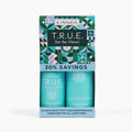 L'ANZA T.R.U.E. Duo Hair Kit - Anti-Frizz Clean Shampoo & Pure Conditioner Set | Vegan, Paraben-Free, Gift Box (2/8 Fl Oz)