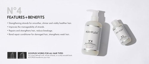 Nº4 Bond Repair Shampoo - Restores Broken Hair Bonds with Argan Oil & Protein | Sulfate-Free, 15.06fl.oz/450ml