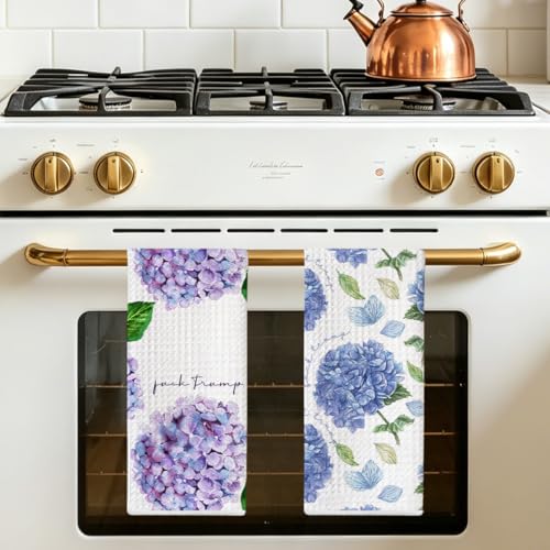 Funny Trump Kitchen Towels - Anti Trump Gift Set 2 Pcs, Multi 1357