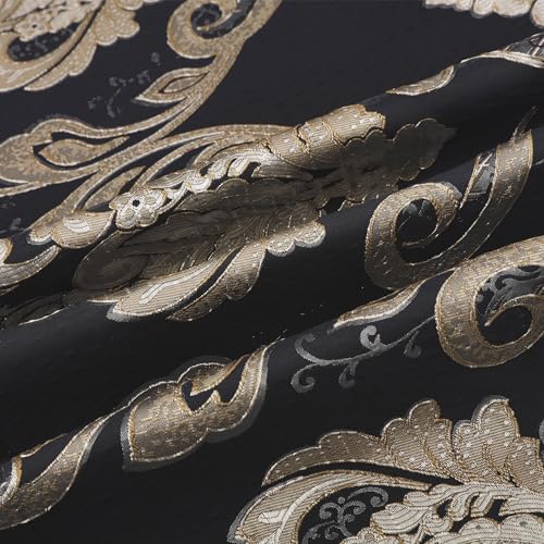 Loom and Mill Black Jacquard Window Valance - 54" x 18" Variation of THIS listing