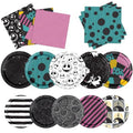 Halloween Party Plates and Napkins Set - Nightmare Theme, 60 Pieces