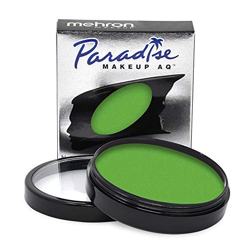 Mehron Paradise AQ Water-Activated Face & Body Paint - Light Green 1.4oz