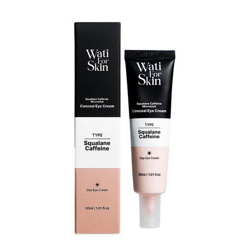 Regine Switzerland Squalane Caffeine Eye Cream - Firming & Depuffing Treatment for Under-Eyes, 30ml