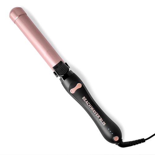 Beachwaver Co. B1.25 Rotating Curling Iron - Midnight Rose | Automatic 1.25-Inch Ceramic Iron for Medium-to-Long Hair | Travel-Friendly, Auto Shut-Off Feature