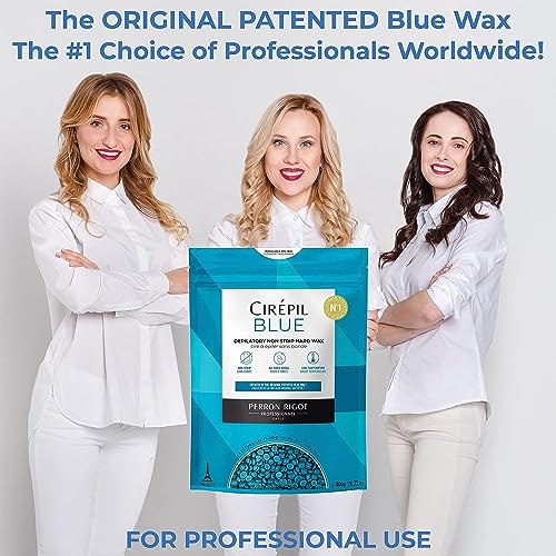 Cirepil Blue Stripless Hard Wax Beads 400g - Professional Hair Removal