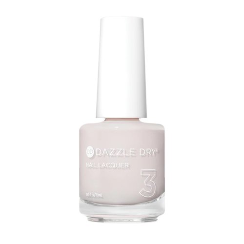 Dazzle Dry Nail Lacquer (Step 3) - Alluring Charm - A warm pale pink with a creamy finish. Full coverage cream. (0.5 fl oz)