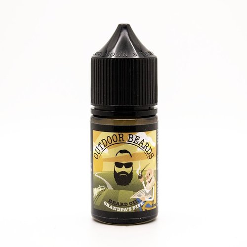 Outdoor Beards 1 oz Beard Oil | Infused Beard Oil to Support Beard Softness & Beard Growth | Naturally Scented Oil for Beard Care | Daily Use Beard Oil (Grandpa's Pipe)