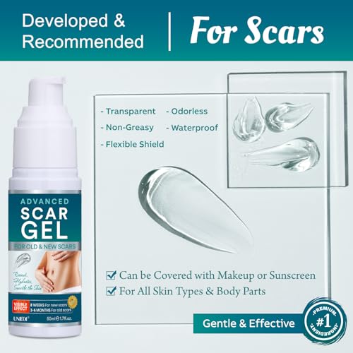 Advanced Scar Gel for Surgical, Burn & Injury Scars - 50g